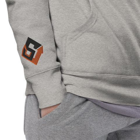 Unisex-Hoodie mit Stick