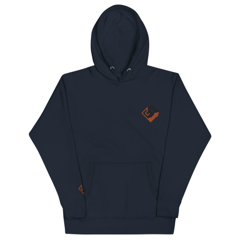 Unisex-Hoodie mit Stick